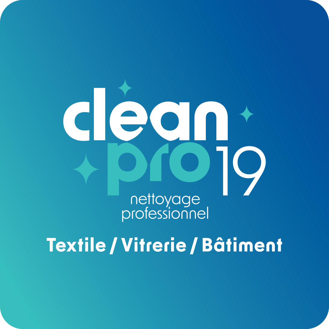 Logo CleanPro19 — nettoyage professionnel